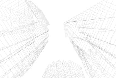 soyut mimari duvar kağıdı, dijital arkaplan