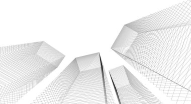 soyut mimari duvar kağıdı, dijital arkaplan