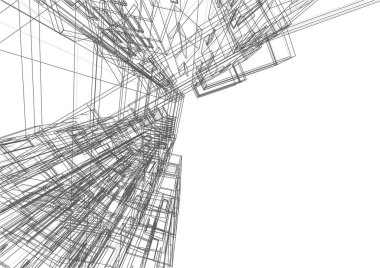 soyut mimari duvar kağıdı, dijital arkaplan