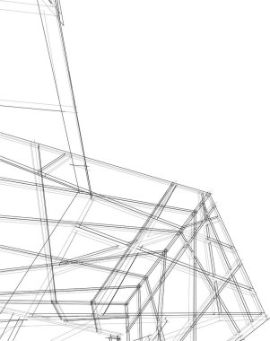 soyut mimari duvar kağıdı, dijital arkaplan