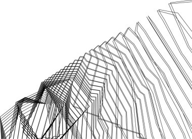 soyut mimari duvar kağıdı, dijital arkaplan