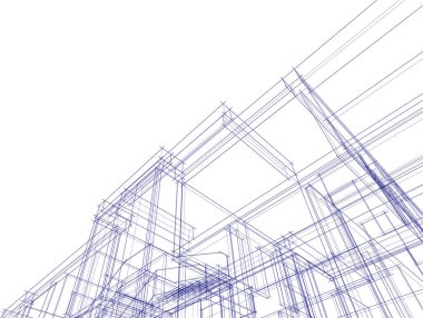 soyut mimari duvar kağıdı, dijital arkaplan