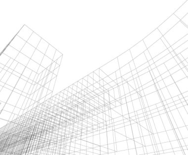 soyut mimari duvar kağıdı, dijital arkaplan