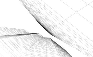 soyut mimari duvar kağıdı, dijital arkaplan