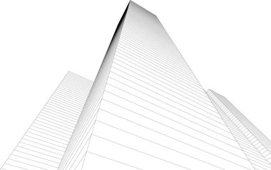 soyut mimari duvar kağıdı, dijital arkaplan