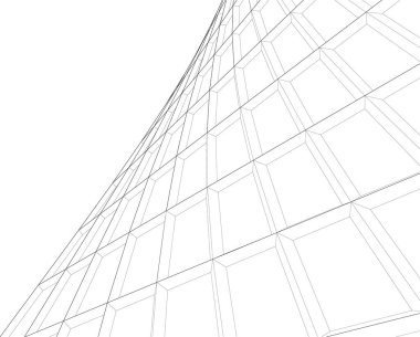 soyut mimari duvar kağıdı, dijital arkaplan