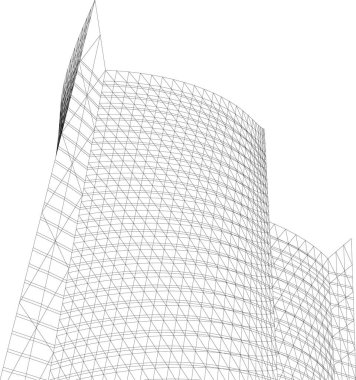 soyut mimari duvar kağıdı, dijital arkaplan