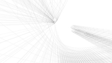 soyut mimari duvar kağıdı, dijital arkaplan