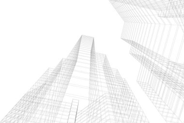 soyut mimari duvar kağıdı, dijital arkaplan