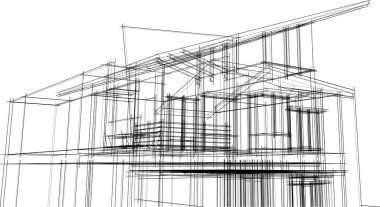 soyut mimari duvar kağıdı, dijital arkaplan