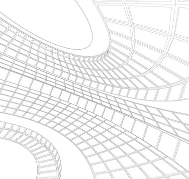 soyut mimari duvar kağıdı, dijital arkaplan