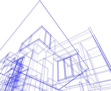 soyut mimari duvar kağıdı, dijital arkaplan