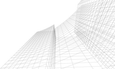 soyut mimari duvar kağıdı, dijital arkaplan