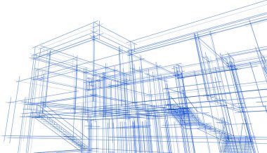 soyut mimari duvar kağıdı, dijital arkaplan