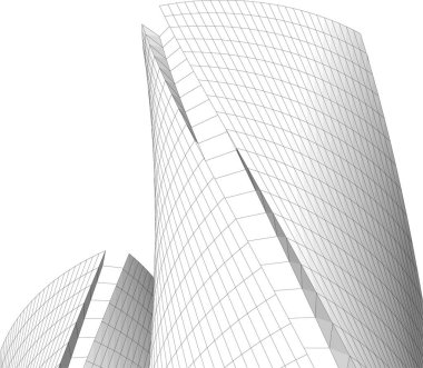 soyut mimari duvar kağıdı, dijital arkaplan