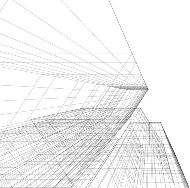 soyut mimari duvar kağıdı, dijital arkaplan