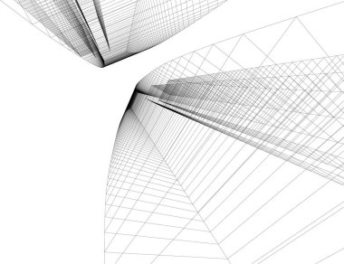 soyut mimari duvar kağıdı, dijital arkaplan