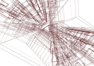 soyut mimari duvar kağıdı, dijital arkaplan