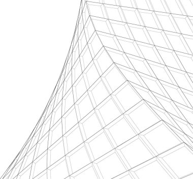 soyut mimari duvar kağıdı, dijital arkaplan