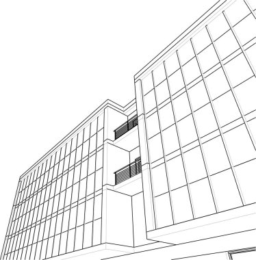 soyut mimari duvar kağıdı, dijital arkaplan