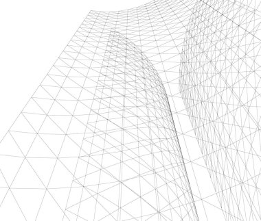 soyut mimari duvar kağıdı, dijital arkaplan