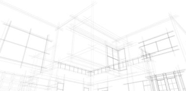 soyut mimari duvar kağıdı, dijital arkaplan