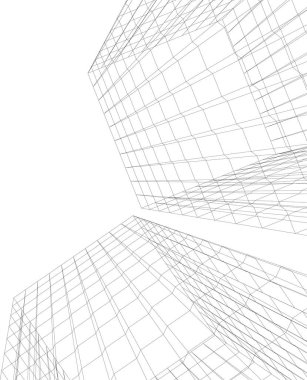 soyut mimari duvar kağıdı, dijital arkaplan