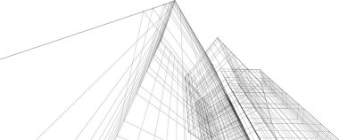 soyut mimari duvar kağıdı, dijital arkaplan