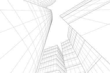 soyut mimari duvar kağıdı, dijital arkaplan