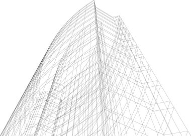 soyut mimari duvar kağıdı, dijital arkaplan