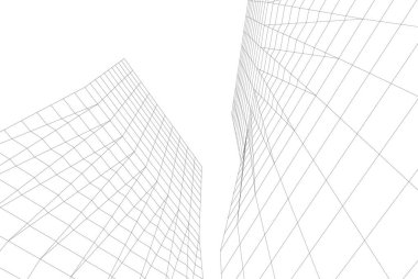 soyut mimari duvar kağıdı, dijital arkaplan