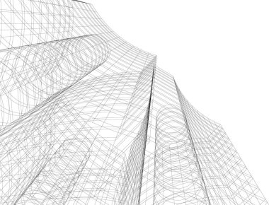 soyut mimari duvar kağıdı, dijital arkaplan