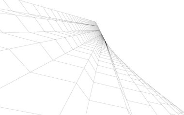 soyut mimari duvar kağıdı, dijital arkaplan