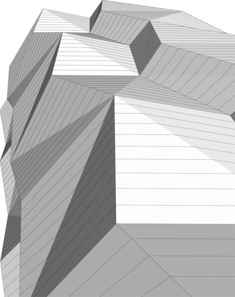 abstract architectural wallpaper, digital background