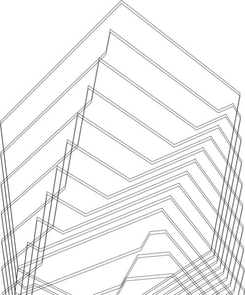 abstract architectural wallpaper, digital background