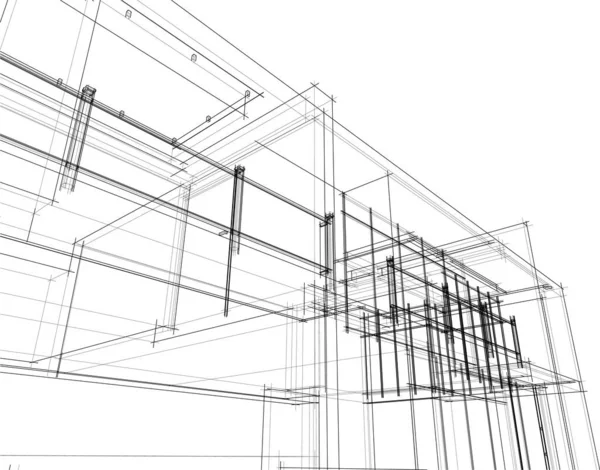 soyut mimari duvar kağıdı, dijital arkaplan