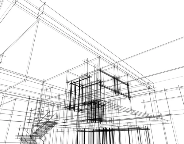 soyut mimari duvar kağıdı, dijital arkaplan