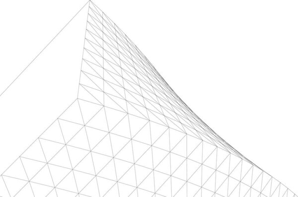 abstract architectural wallpaper design, digital concept background