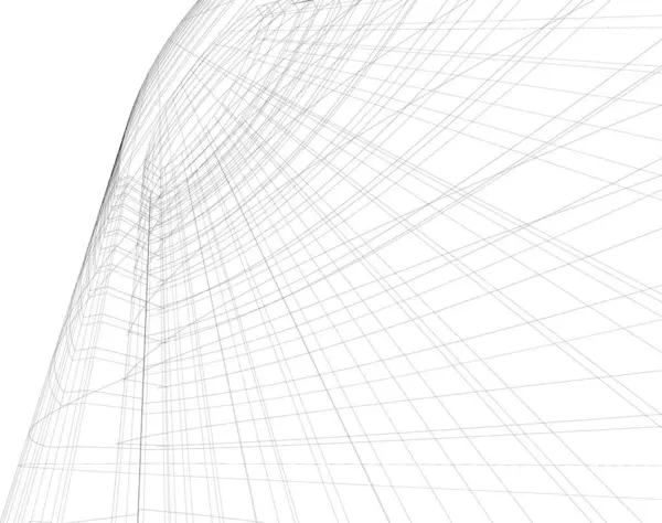 Fondo Pantalla Arquitectónica Abstracta Fondo Digital — Vector de stock