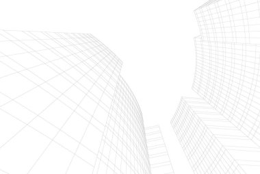 soyut mimari duvar kağıdı, dijital arkaplan