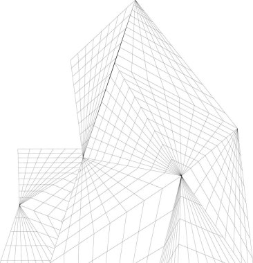 soyut mimari duvar kağıdı, dijital arkaplan