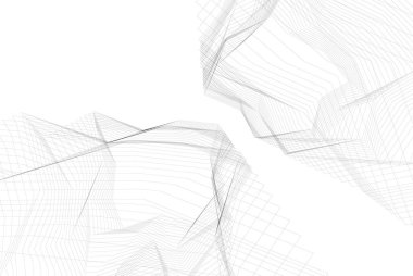 soyut mimari duvar kağıdı, dijital arkaplan