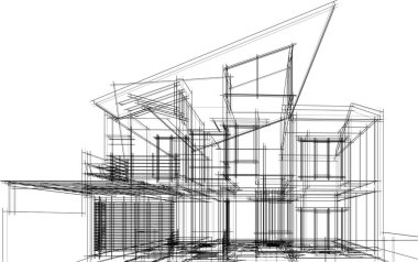 soyut mimari duvar kağıdı, dijital arkaplan