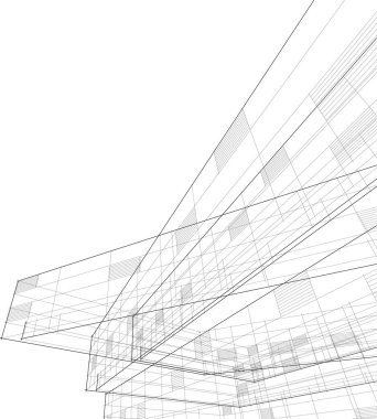 soyut mimari duvar kağıdı, dijital arkaplan