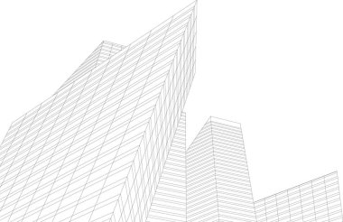 soyut mimari duvar kağıdı, dijital arkaplan