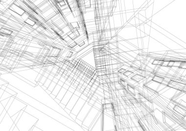 soyut mimari duvar kağıdı, dijital arkaplan