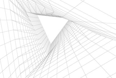 soyut mimari duvar kağıdı, dijital arkaplan