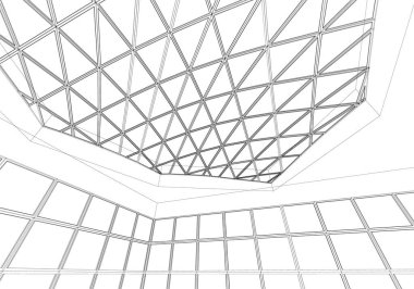 soyut mimari duvar kağıdı, dijital arkaplan