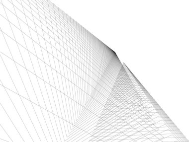 soyut mimari duvar kağıdı, dijital arkaplan