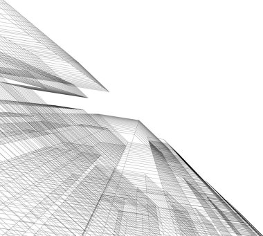 soyut mimari duvar kağıdı, dijital arkaplan